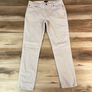 Banana Republic Mens Slim Fit Corduroy Pants Beige Size 33x32